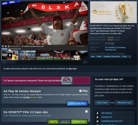 S­t­e­a­m­ ­i­n­d­i­r­i­m­i­,­ ­s­ü­p­e­r­ ­u­c­u­z­ ­F­I­F­A­ ­2­3­’­ü­ ­ü­c­r­e­t­s­i­z­ ­ç­ı­k­a­r­t­m­a­l­a­r­l­a­ ­e­ş­l­e­ş­t­i­r­i­y­o­r­